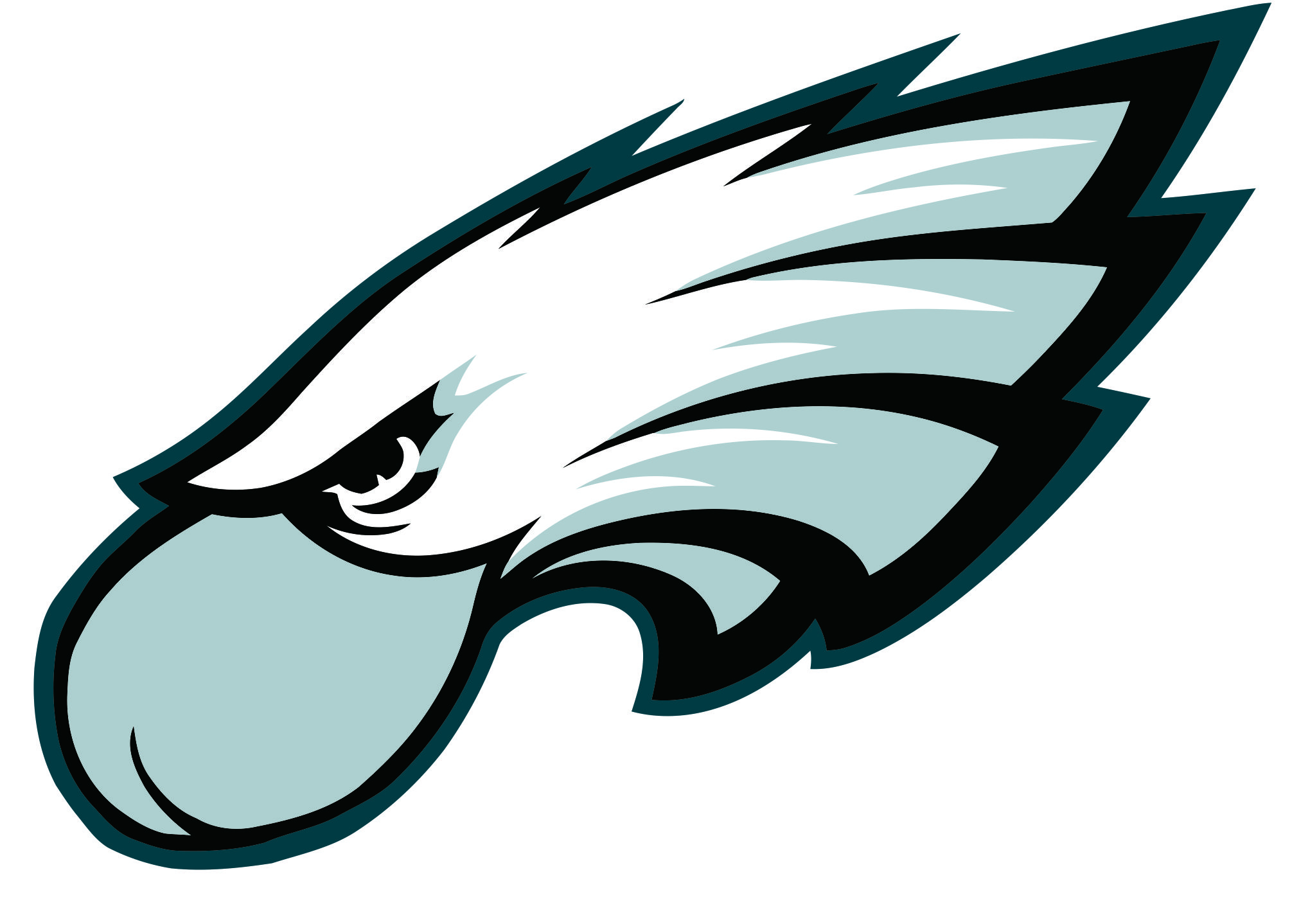 Philadelphia Eagles Butts Logo fabric transfer